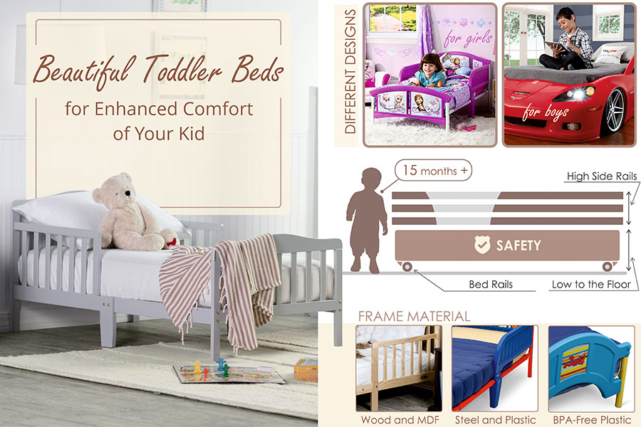 Comparison of Toddler Beds to Keep Your Tot Sleeping Safe and Sound