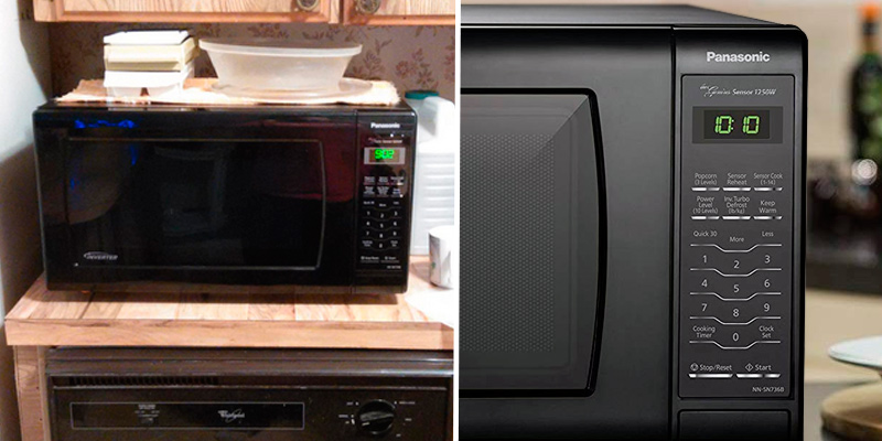 Panasonic NN-SN736B Countertop Microwave Oven with Inverter Technology in the use - Bestadvisor