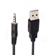 Ritz-Mart LYSB01APR8G5S USB AUX Cable