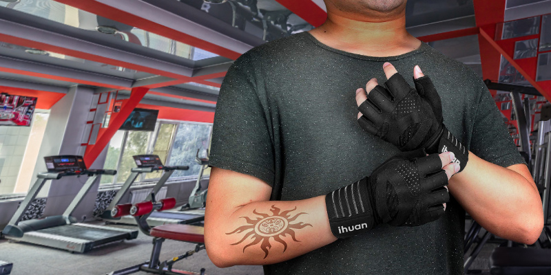 Review of ihuan Professional Ventilated Weight Lifting Gym Workout Gloves