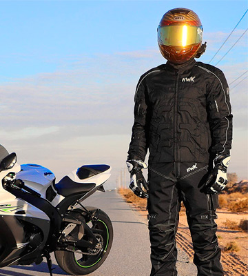 HHR WATERPROOF Textile Motorcycle Jacket - Bestadvisor