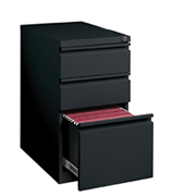Hirsh Industries 18575 3 Drawer Mobile File Cabinet File