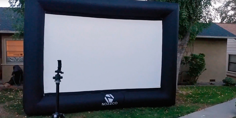 Review of Z N NOZZCO Outdoor Inflatable Movie Screen