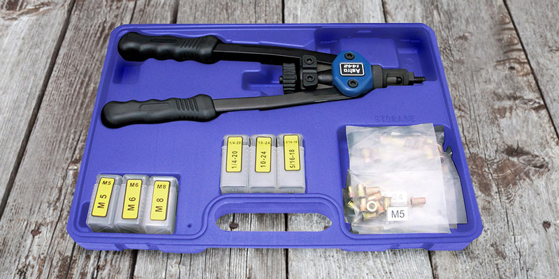 Astro Pneumatic Tool Hand Riveter Kit (1442) Metric & SAE application - Bestadvisor