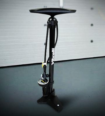 Vibrelli Bike Floor Pump with Glueless Puncture Kit - Bestadvisor