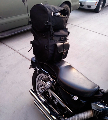 Review of Vikingbags ECO-LINE Economy Line Motorcycle Sissy Bar Bag