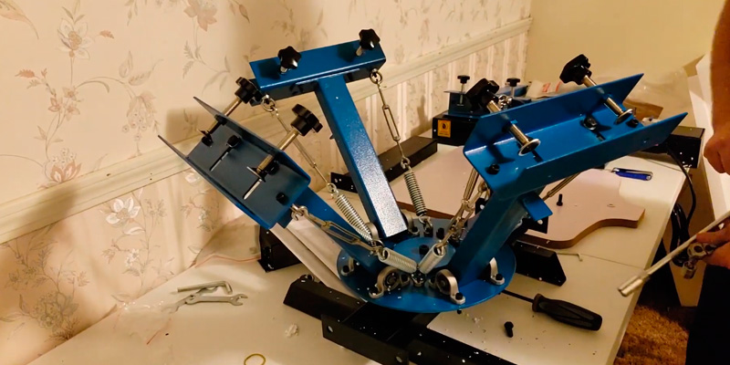 Review of SHZOND 21.7" x 17.7" Screen Printing Press