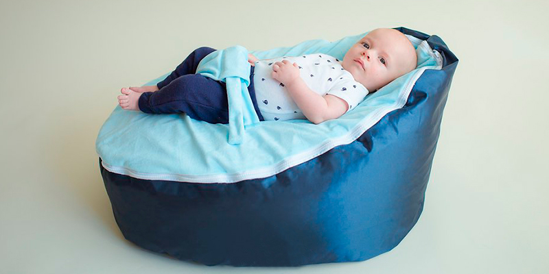 Review of BayB Brand BDD-063 Baby Bean Bag, Filled, Blue