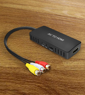 RuiPuo 6543879600 Composite to HDMI Adapter Support 1080P - Bestadvisor