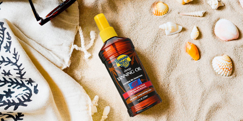 Review of Banana Boat Deep Tanning Oil with Carrot and Banana Extracts