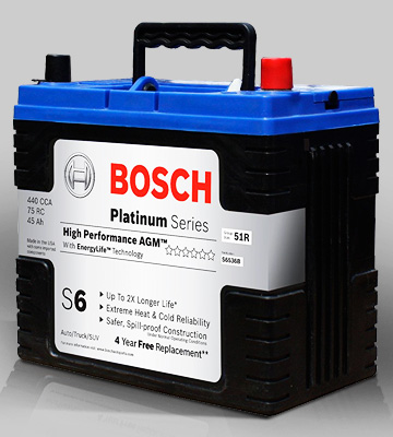 Bosch S6536B S6 Flat Plate AGM Battery - Bestadvisor