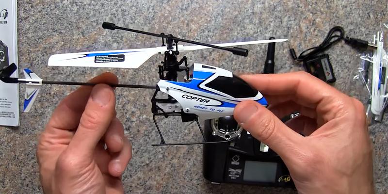 Review of WL V911 Mini Radio Single Propeller RC Helicopter