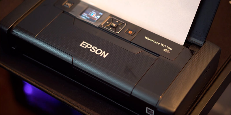 Epson WorkForce WF-100 Wireless Mobile Printer in the use - Bestadvisor