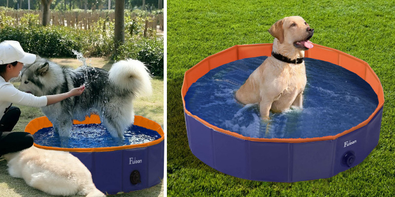 Review of Fuloon Portable PVC Pet Swimming Pool