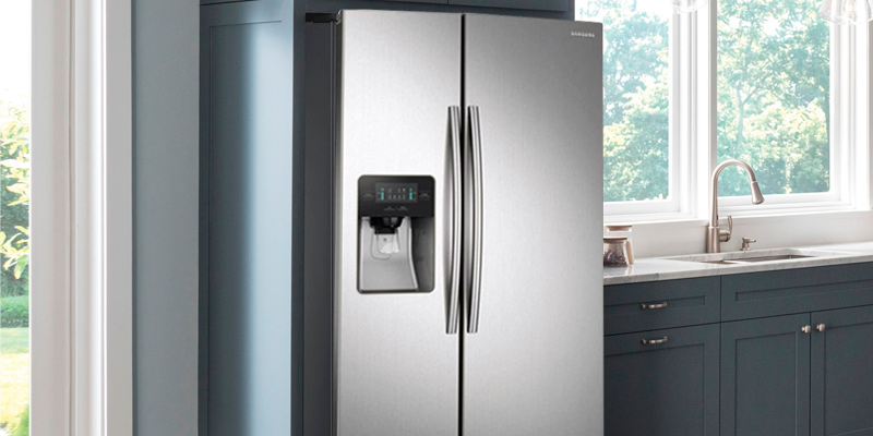 Samsung RS25J500DSR 24.52 cu. ft. Freestanding Side by Side Refrigerator in the use - Bestadvisor