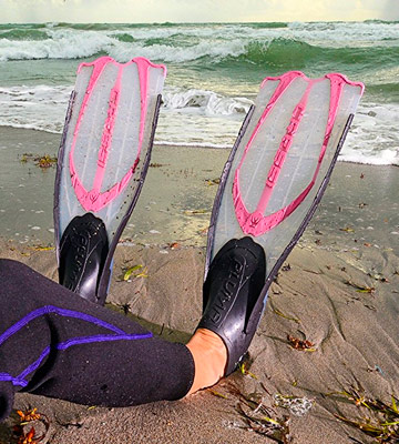 Cressi Pluma Snorkeling Full Foot Pocket Fins - Bestadvisor