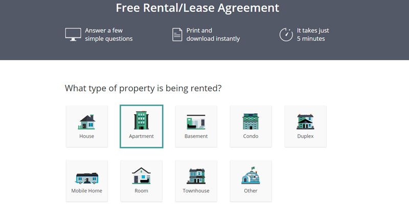 Detailed review of LawDepot Lease Agreement - Bestadvisor