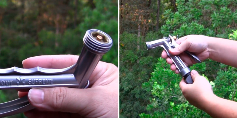 Review of Gilmour Full Size Zinc Pistol Grip Nozzle with Threaded Front