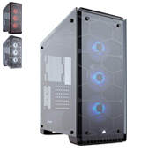 Corsair CRYSTAL 570X RGB Mid-Tower Case, 3 RGB Fans, Tempered Glass
