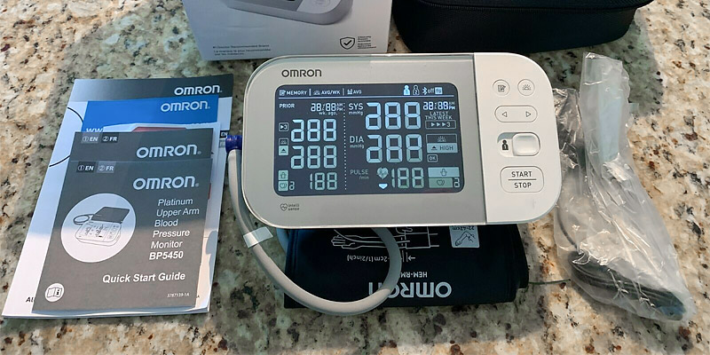 Review of Omron BP5450 Platinum Blood Pressure Monitor