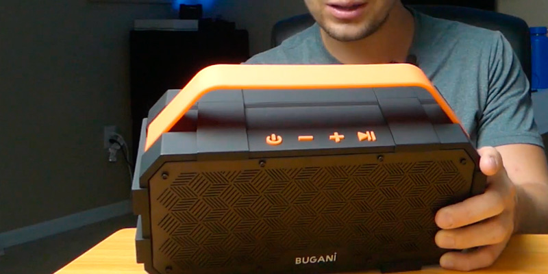 BUGANI M90 Portable Bluetooth Speaker in the use - Bestadvisor