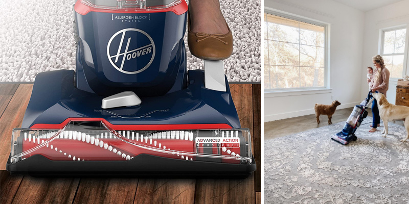 Hoover UH74110 Pet Max Complete Bagless Upright Vacuum Cleaner in the use - Bestadvisor