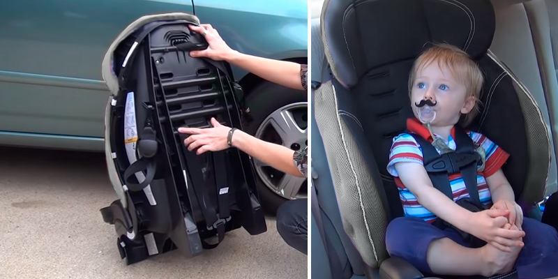 Evenflo Chase Harnessed Booster Seat in the use - Bestadvisor