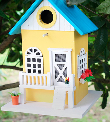 Cartman BH001 Colored Country Cottages Bird House - Bestadvisor