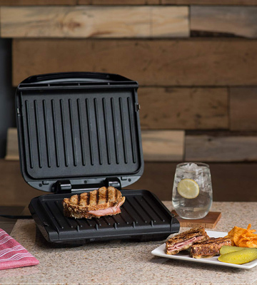 George Foreman GRP1060B Removable Plate Grill and Panini Press - Bestadvisor