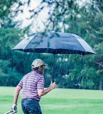 EEZ-Y 58 Inch Portable Golf Windproof Umbrella - Bestadvisor