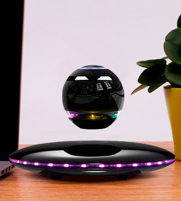 Infinity Orb (WB-46-3) Magnetic Levitating Speaker (Bluetooth, Microphone and Touch Buttons) - Bestadvisor