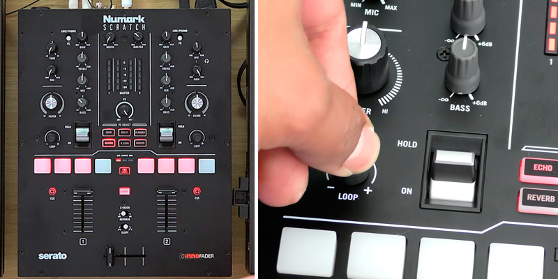 Review of Numark Scratch 2-Channel DJ Scratch Mixer for Serato DJ Pro (included)