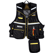 Holmes 10-3530-MHBLK Workwear Tool Vest