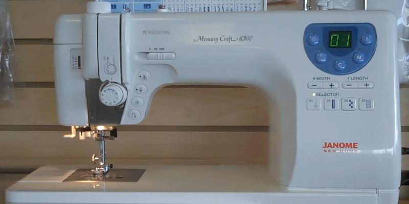 Review of Janome MC-6300P Professional Heavy-Duty Computerized