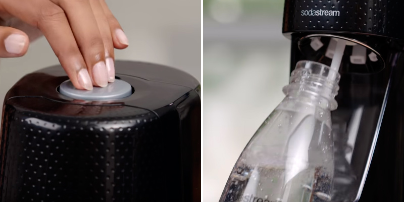 SodaStream Fizzi Soda Sparkling Water Maker in the use - Bestadvisor