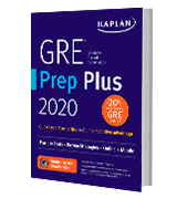 Kaplan Test Prep Plus 2020 GRE Prep