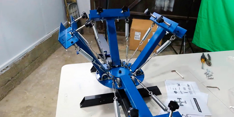 Review of VEVOR 21.7" x 17.7" Screen Printing Machine