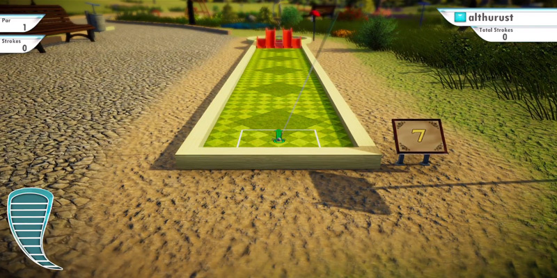 PQube 3D Mini Golf for PlayStation 4 in the use - Bestadvisor