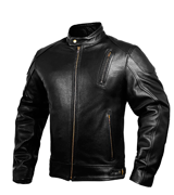 HWK Leather Mens Motorcycle Jackets