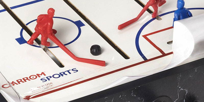 Carrom Super Stick Hockey Table in the use - Bestadvisor