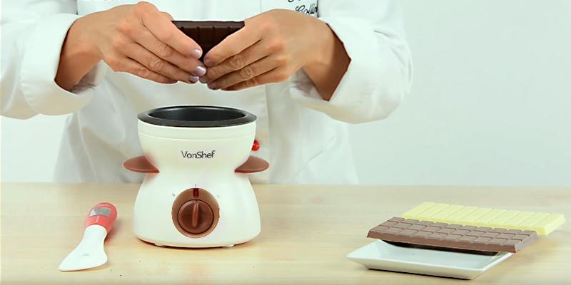 Review of VonShef Electric Chocolate Fondue Melting Pot