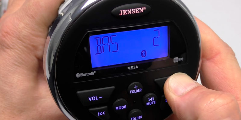 Review of Jensen MS3ARTL Waterproof Stereo with App Control