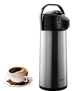 Bellemain Liter Airpot Coffee Dispenser with Pump