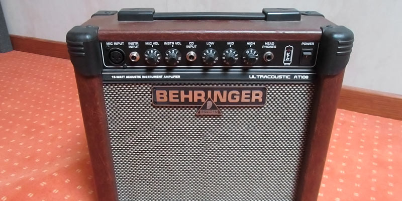 Detailed review of Behringer Ultracoustic At108 Instrument Amplifier With Vtc-Technology - Bestadvisor