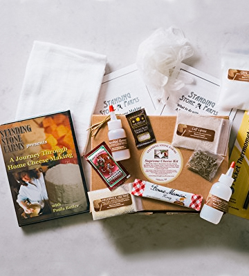 Standing Stone Farms Complete Cheese Making Kit - Equipment & Ingredients +DVD - Bestadvisor
