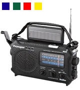 Kaito KA500 5-way Powered Emergency AM/FM/SW NOAA Weather Alert Radio