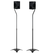 WALI SS201 Speakers Stands for Satellite Speakers