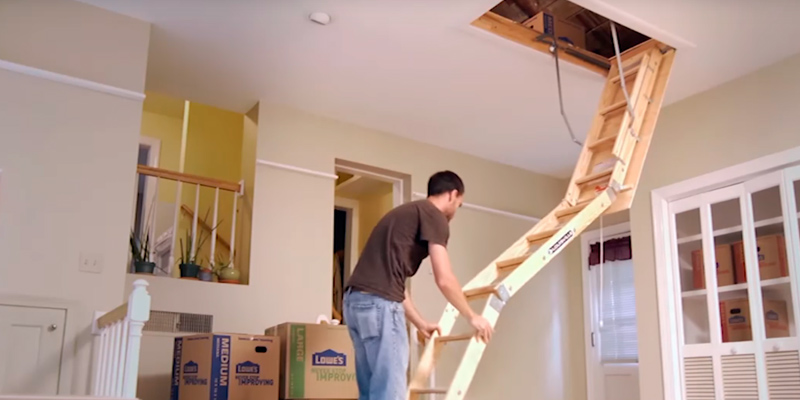 Review of Louisville S254P Wooden Attic Ladder