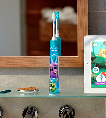 Philips Sonicare (HX6321/02) Bluetooth Rechargeable Electric Toothbrush for Kids - Bestadvisor