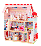 KidKraft 65054 Doll Cottage with Furniture